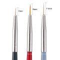 3pcs/set For Nail Design Painting Pen Tips Acrylic Ultraviolet Nail Gel Pen Set Line Mesh French Design Manicure Tool